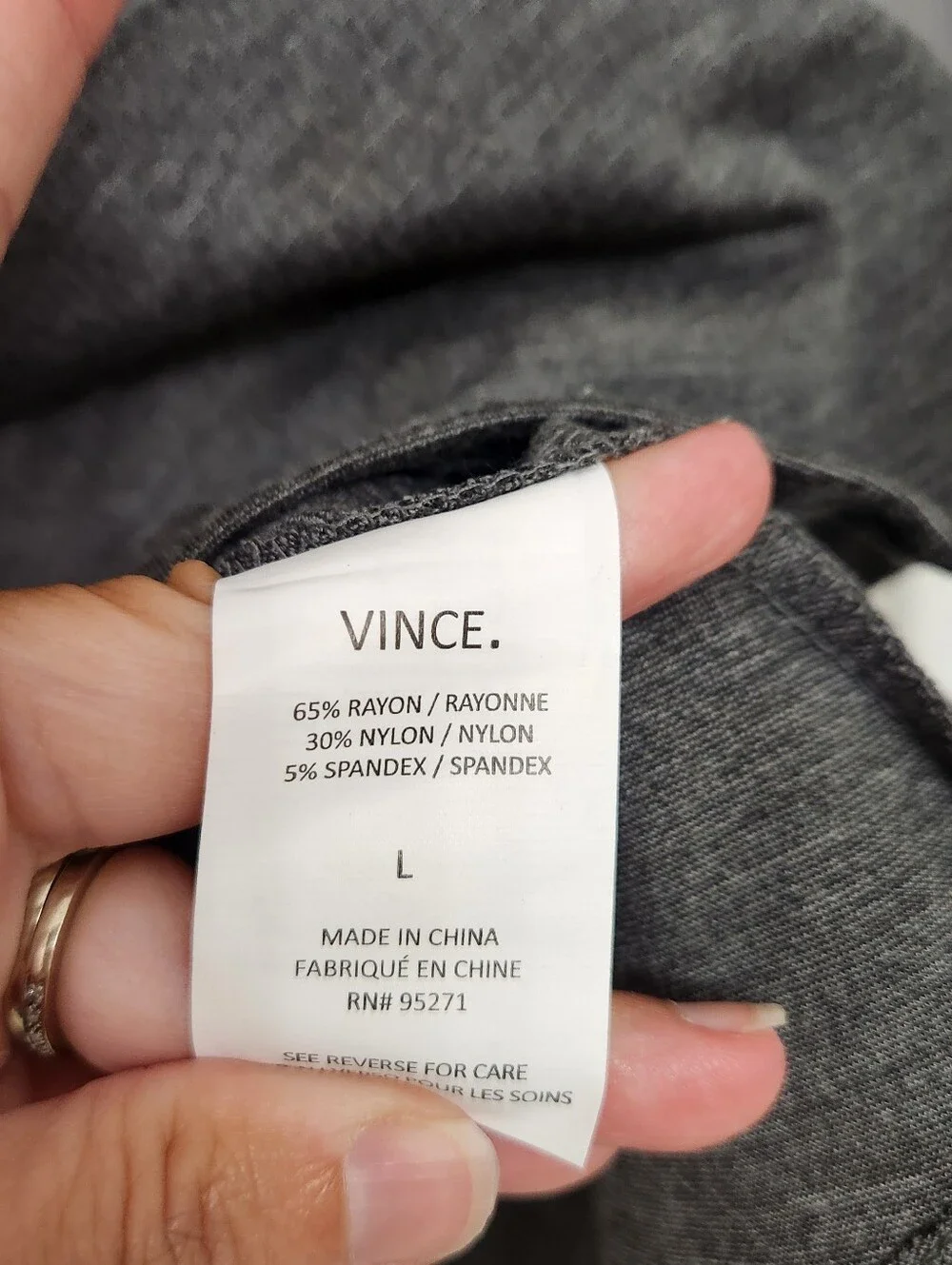 NWOT Vince. Girl's Tuxedo Drop Waist Dress